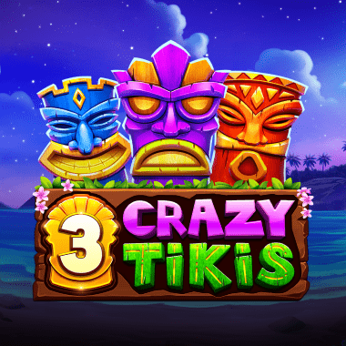 3 Crazy Tikis slots by 1x2gaming