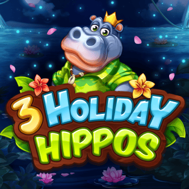 3 Holiday Hippos slots by Apparat Gaming