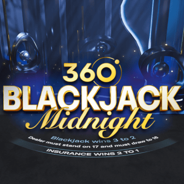 Blackjack 360 Midnight table games by ICONIC21