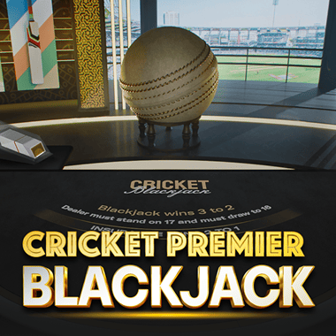 Cricket Premier Blackjack table games by ICONIC21