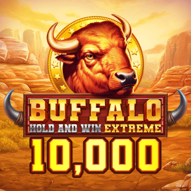 Buffalo Hold and Win Extreme 10,000 slots by Booming Games