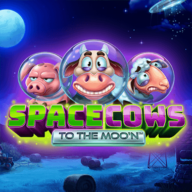 Space Cows to the Moo'n slots by Booming Games