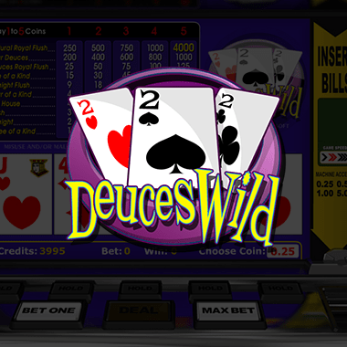 Deuces Wild video poker by Betsoft