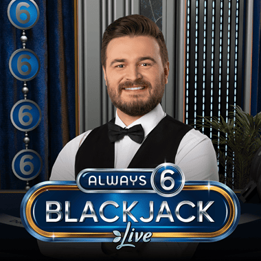 Classic Always 6 Blackjack 7 table games by Evolution