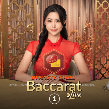 Dynasty Speed Baccarat 1 table games by Evolution