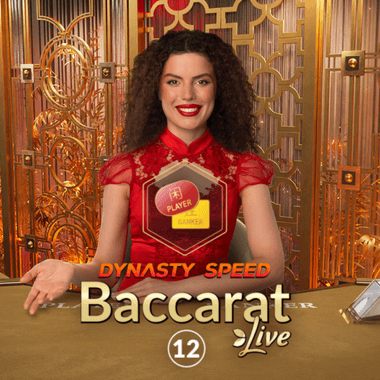 Dynasty Speed Baccarat 12 table games by Evolution