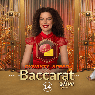 Dynasty Speed Baccarat 14 table games by Evolution