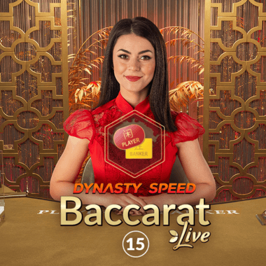 Dynasty Speed Baccarat 15 table games by Evolution