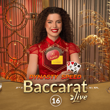 Dynasty Speed Baccarat 16 table games by Evolution