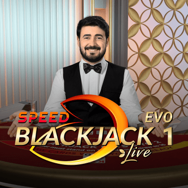 Evo Speed Blackjack 1 table games by Evolution