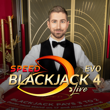 Evo Speed Blackjack 4 table games by Evolution