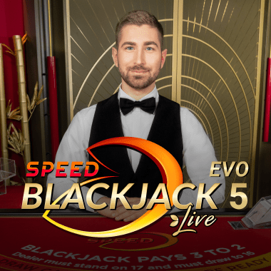 Evo Speed Blackjack 5 table games by Evolution