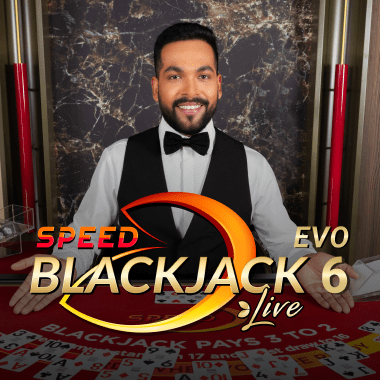 Evo Speed Blackjack 6 table games by Evolution
