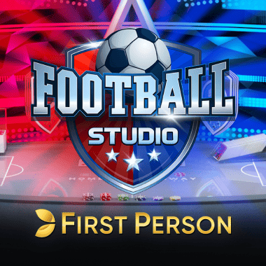 First Person Football Studio table games by Evolution