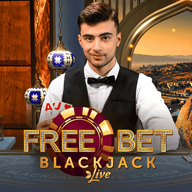 Klasik Freebet Blackjack 1 table games by Evolution