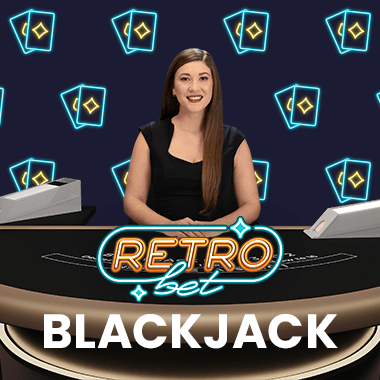 RetroBet Blackjack table games by Evolution