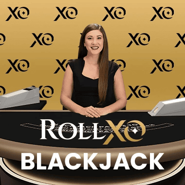 RollXO Blackjack table games by Evolution