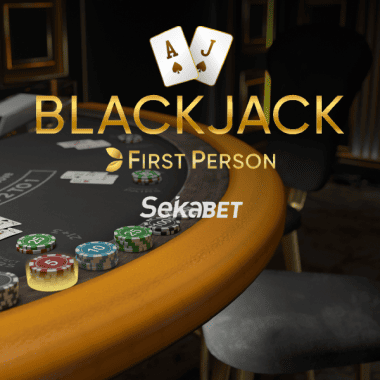 Sekabet First Person Blackjack table games by Evolution