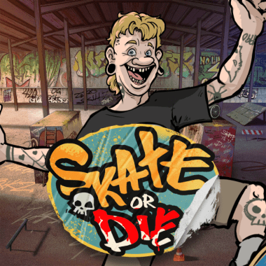 Skate Or Die slots by Evolution