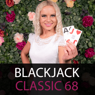 Blackjack Classic 68 table games by Evolution