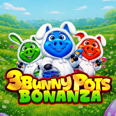 3 Bunny Pots Bonanza slots by Evoplay Entertainment