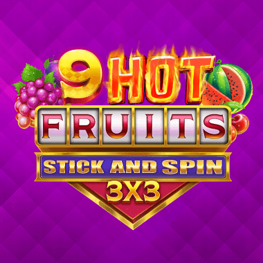 9 Hot Fruits Stick and Spin 3x3 slots by Gaming Corps