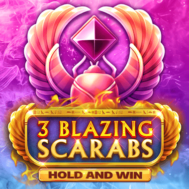 3 Blazing Scarabs Hold and Win slots by Kalamba