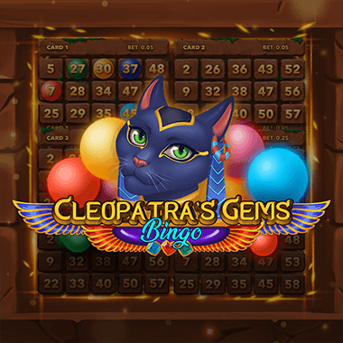 Cleopatra's Gems Bingo keno by Mascot Gaming