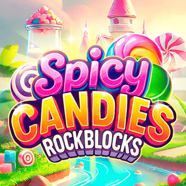Spicy Candies Rockblocks slots by Mascot Gaming