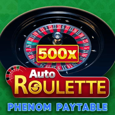 Auto Roulette Phenom x500 by Pateplay