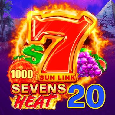 Sevens Heat 20 Sun Link slots by Pateplay