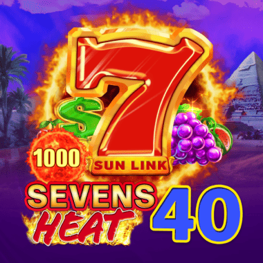 Sevens Heat 40 Sun Link slots by Pateplay
