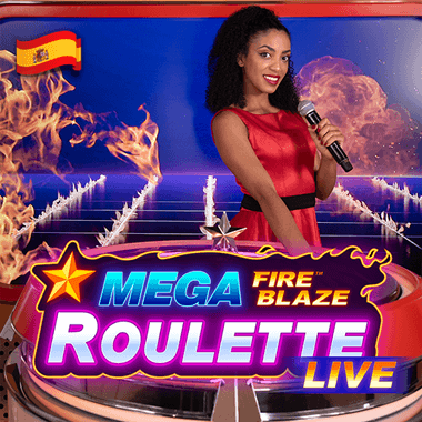 Mega Fire Blaze Ruleta Espana live show by Playtech