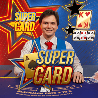Super Card Blackjack Live table games by Playtech