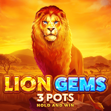 Lion Gems 3 Pots: Hold and Win slots by Playson