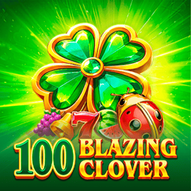 100 Blazing Clover slots by TaDa Gaming