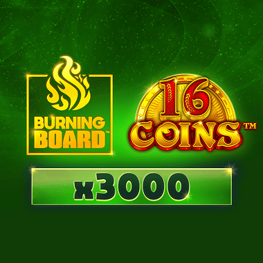16 Coins Burning Board by Wazdan