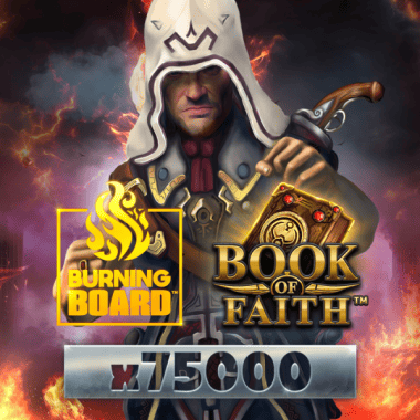 Book of Faith Burning Board by Wazdan