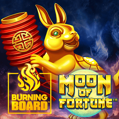 Moon of Fortune Burning Board by Wazdan