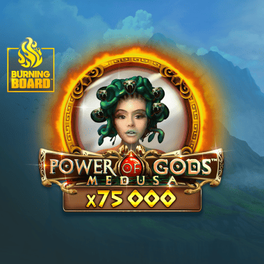 Power of Gods: Medusa Burning Board by Wazdan