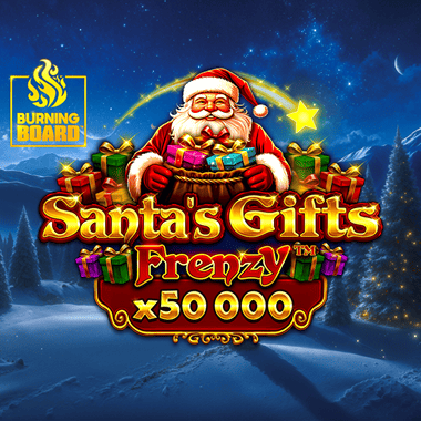 Santa's Gifts Frenzy Burning Board by Wazdan