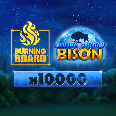 Sizzling Kingdom: Bison Burning Board by Wazdan