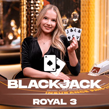 Royal Blackjack 3 table games by Winfinity