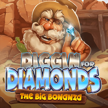 Diggin for Diamonds The Big Bonanza slots by Yggdrasil