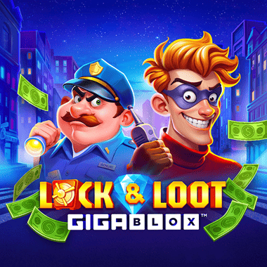 Lock & Loot Gigablox slots by Yggdrasil