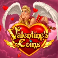 SpinBet promotional image showcasing Valentine-themed coins and bonuses
