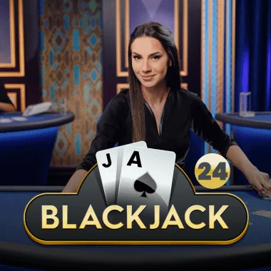 Blackjack 24 game tile