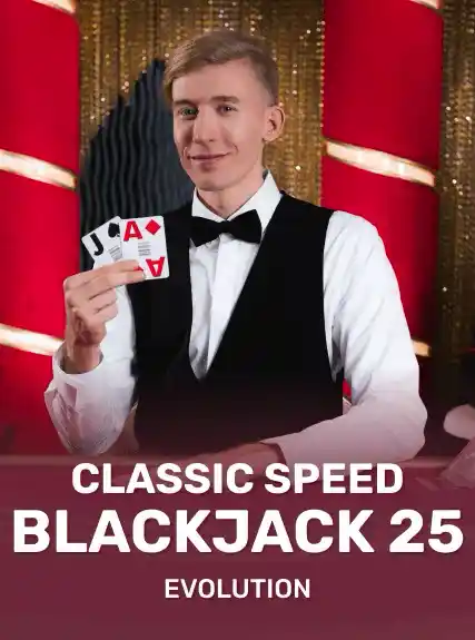 Classic Speed Blackjack 25 game tile