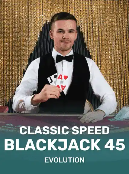 Classic Speed Blackjack 45 game tile