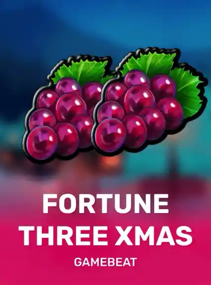 Fortune Three XMAS game tile